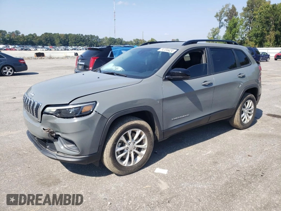 2022 Jeep Cherokee Latitude Lux with VIN 1C4PJMMN5ND546432, listed as a Copart auction lot 74704424 with 17,241 mi miles and Salvage title. Bid and sale history available at DreamBid. Image 1.