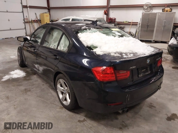 2013 BMW 3 Series 328i xDrive with VIN WBA3B5G51DNS02230, listed as a IAAI auction lot 41237054 with 89,704 mi miles. Bid and sale history available at carsss.com. Image 3.