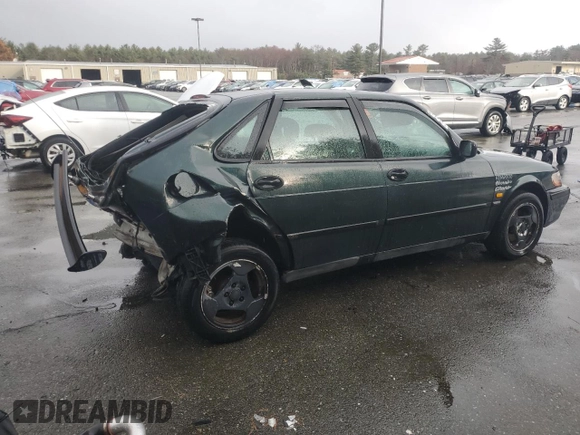 1999 Saab 9-3 with VIN YS3DD55N3X2087794, listed as a Copart auction lot 81641574 with 144,061 mi miles and Clean Title. Bid and sale history available at carsss.com. Image 3.