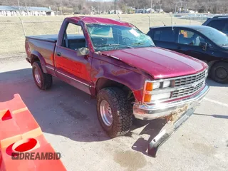 1989 Chevrolet Silverado 1500 with VIN 1GCDK14KXKZ279596, listed as a IAAI auction lot 41716576 with 153,074 mi miles and . Bid and sale history available at DreamBid. Image 1.