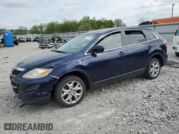 2012 Mazda CX-9 Sport with VIN JM3TB3BA2C0349719, listed as a Copart auction lot 54917575 with 176,080 mi miles and Salvage title. Bid and sale history available at DreamBid. Image 1.