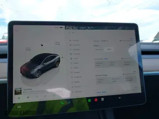2023 Tesla Model Y Long Range with VIN 7SAYGDEE3PA204992, listed as a IAAI auction lot 41849104 with 22,490 mi miles. Bid and sale history available at carsss.com. Image 7.