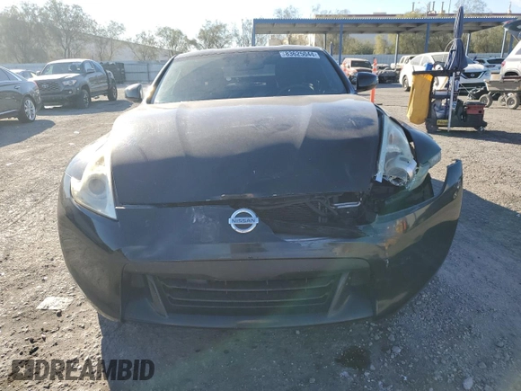 2010 Nissan 370Z Touring with VIN JN1AZ4EH9AM503779, listed as a Copart auction lot 83625044 with 118,032 mi miles and Salvage Title. Bid and sale history available at carsss.com. Image 5.
