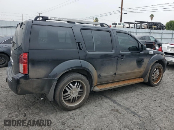 2007 Nissan Pathfinder S with VIN 5N1AR18U17C615197, listed as a Copart auction lot 53191045 with 225,166 mi miles and Clean Title. Bid and sale history available at carsss.com. Image 3.