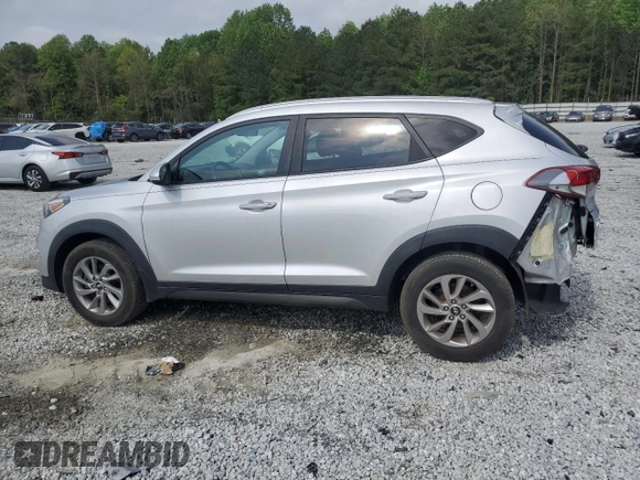 2016 Hyundai Tucson Eco with VIN KM8J3CA28GU022405, listed as a Copart auction lot 54480725 with 150,242 mi miles and Salvage Title. Bid and sale history available at carsss.com. Image 2.