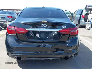 2020 Infiniti Q50 Luxe with VIN JN1EV7AP1LM206746, listed as a IAAI auction lot 42115920 with 94,394 mi miles and . Bid and sale history available at DreamBid. Image 6.