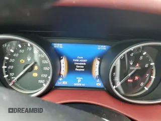 2019 Maserati Levante GranSport with VIN ZN661XUS1KX323509, listed as a Copart auction lot 80133154 with 35,059 mi miles and Salvage Title. Bid and sale history available at carsss.com. Image 9.