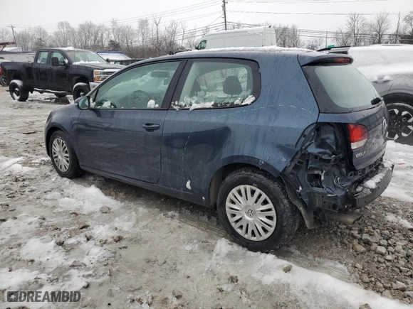 2013 Volkswagen Golf w/Conv & Sunroof with VIN WVWBB7AJ7DW115040, listed as a Copart auction lot 44748295 with 96,756 mi miles and Salvage Title. Bid and sale history available at carsss.com. Image 2.