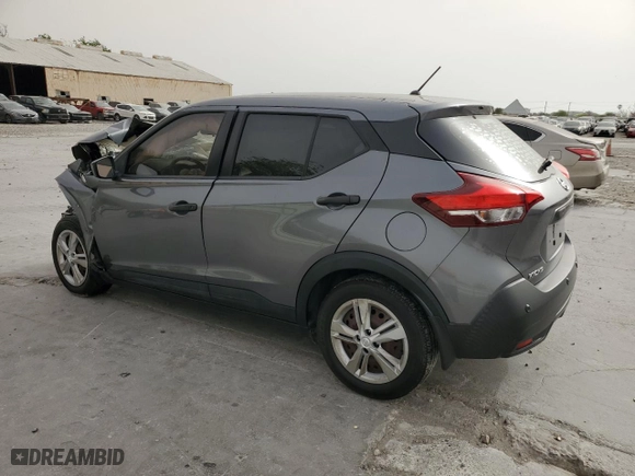 2020 Nissan Kicks S with VIN 3N1CP5BV5LL505363, listed as a Copart auction lot 49549155 with 0 mi miles and Salvage Title. Bid and sale history available at carsss.com. Image 2.