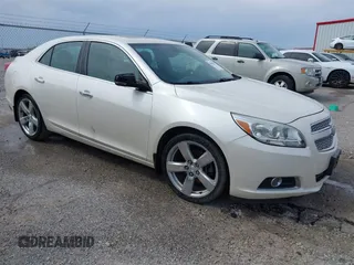 2013 Chevrolet Malibu LTZ with VIN 1G11J5SX6DF348664, listed as a IAAI auction lot 41994207 with 202,008 mi miles and . Bid and sale history available at DreamBid. Image 1.