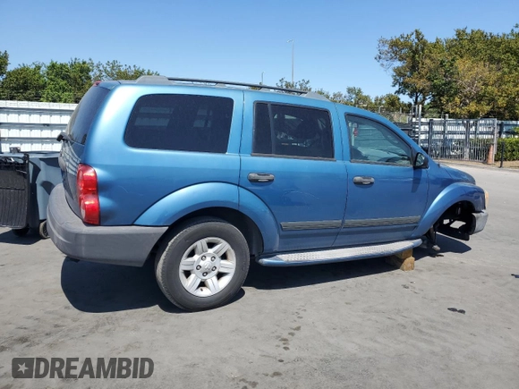 2005 Dodge Durango SXT with VIN 1D4HD38K45F584666, listed as a Copart auction lot 59212785 with 139,604 mi miles and Non repairable. Bid and sale history available at DreamBid. Image 3.