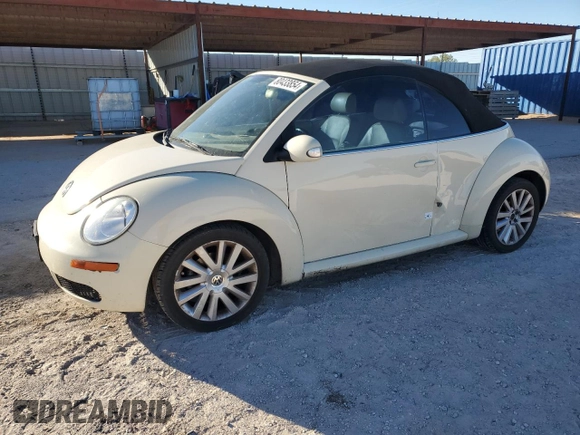 2008 Volkswagen Beetle SE z VIN 3VWRG31Y18M417075, wystawiony jako Copart lot #80433854 z przebiegiem 112 962 mil mil oraz Szkoda całkowita • Salvage title. Historia ofert i sprzedaży dostępna na DreamBid. Obrazek 1.