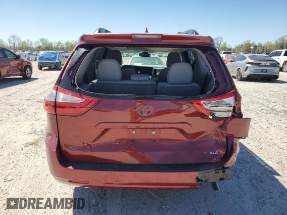2019 Toyota Sienna XLE Auto Access Seat with VIN 5TDYZ3DC8KS971035, listed as a Copart auction lot 50024515 with 108,901 mi miles and Salvage Title. Bid and sale history available at carsss.com. Image 6.