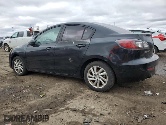 2012 Mazda 3 i Touring with VIN JM1BL1V73C1577650, listed as a Copart auction lot 48009835 with 154,197 mi miles and Salvage Title. Bid and sale history available at DreamBid. Image 2.