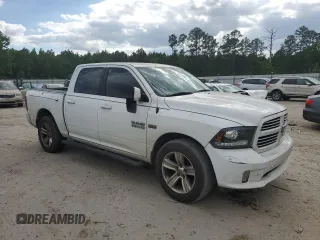 2016 Ram 1500 Sport with VIN 1C6RR7MT1GS266532, listed as a Copart auction lot 54974035 with 287,605 mi miles and Clean title. Bid and sale history available at DreamBid. Image 4.