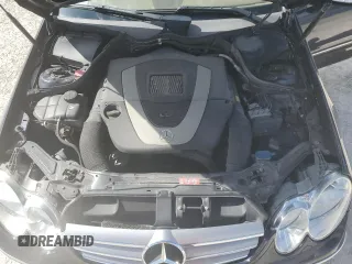 2008 Mercedes-Benz CLK 350 with VIN WDBTK56F98T098423, listed as a Copart auction lot 81195204 with 84,689 mi miles and Salvage Title. Bid and sale history available at DreamBid. Image 11.