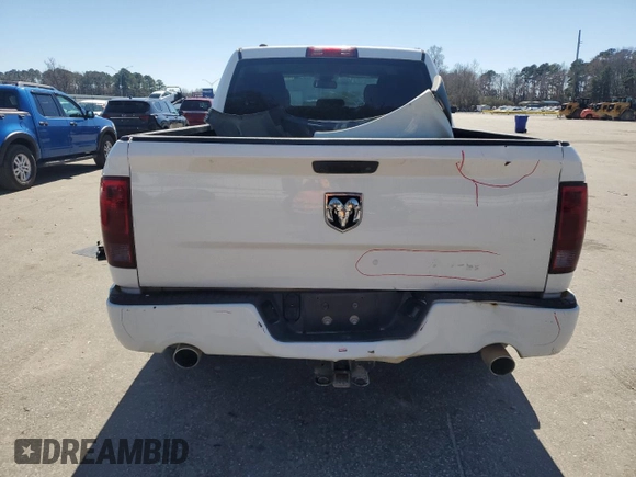 2016 Ram 1500 Express with VIN 1C6RR6KT9GS298254, listed as a Copart auction lot 47488505 with 141,905 mi miles and Salvage title. Bid and sale history available at DreamBid. Image 6.