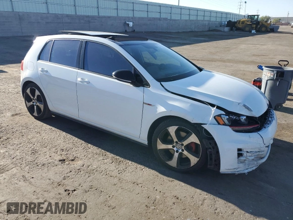 2015 Volkswagen Golf GTI SE with VIN 3VW5T7AU7FM075238, listed as a Copart auction lot 72474744 with 171,067 mi miles and Salvage Title. Bid and sale history available at carsss.com. Image 4.