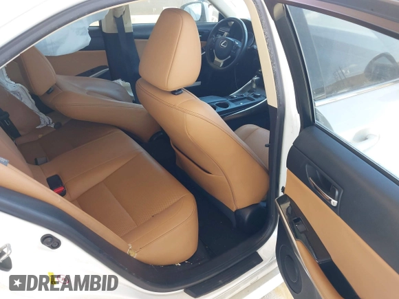 2015 Lexus IS 250 with VIN JTHBF1D26F5047715, listed as a IAAI auction lot 42123104 with 176,827 mi miles. Bid and sale history available at carsss.com. Image 8.