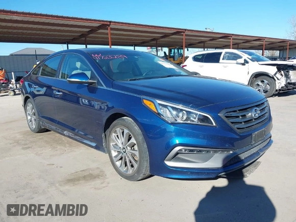 2017 Hyundai Sonata Sport with VIN 5NPE34AF3HH558348, listed as a IAAI auction lot 41723289 with 99,829 mi miles and . Bid and sale history available at DreamBid. Image 1.