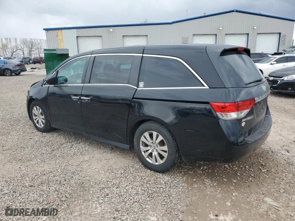 2016 Honda Odyssey EX with VIN 5FNRL5H41GB127855, listed as a Copart auction lot 53193335 with 165,537 mi miles and Salvage Title. Bid and sale history available at carsss.com. Image 2.