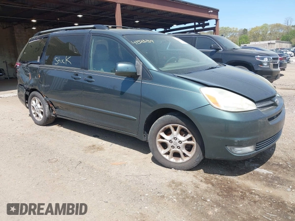 2005 Toyota Sienna XLE with VIN 5TDZA22C45S309031, listed as a IAAI auction lot 42165794 with 130,681 mi miles and . Bid and sale history available at DreamBid. Image 1.