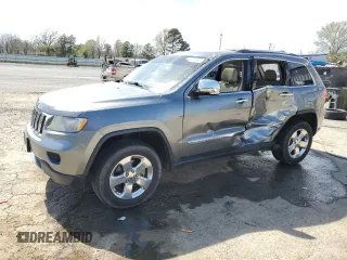 2013 Jeep Grand Cherokee Limited with VIN 1C4RJEBG2DC574924, listed as a Copart auction lot 49662945 with 154,830 mi miles and Salvage Title. Bid and sale history available at carsss.com. Image 1.