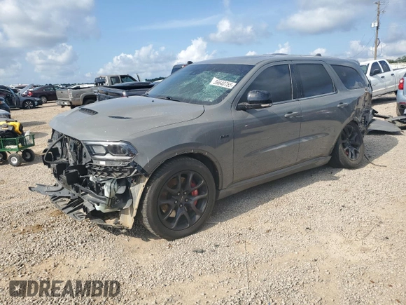 2021 Dodge Durango SRT 392 z VIN 1C4SDJGJ1MC845459, wystawiony jako Copart lot #56640765 z przebiegiem 70 787 mil mil oraz Szkoda całkowita • Salvage title. Historia ofert i sprzedaży dostępna na DreamBid. Obrazek 1.
