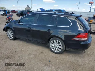 2014 Volkswagen Jetta TDI w/Sunroof & Nav with VIN 3VWPL7AJ0EM602906, listed as a Copart auction lot 57613585 with 81,597 mi miles and Salvage title. Bid and sale history available at DreamBid. Image 2.