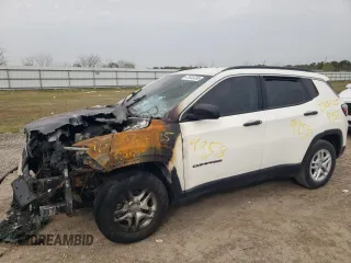2019 Jeep Compass Sport with VIN 3C4NJCAB5KT699958, listed as a Copart auction lot 47625335 with Not provided miles and Non repairable. Bid and sale history available at DreamBid. Image 1.
