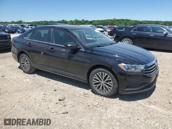 2021 Volkswagen Jetta S with VIN 3VWC57BU9MM077330, listed as a Copart auction lot 57693665 with 71,715 mi miles and Salvage title. Bid and sale history available at DreamBid. Image 4.