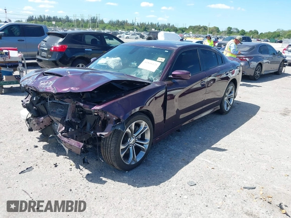 2021 Dodge Charger R/T with VIN 2C3CDXCTXMH603768, listed as a IAAI auction lot 41841121 with 19,272 mi miles and . Bid and sale history available at DreamBid. Image 18.