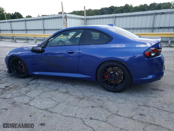2023 BMW 2 Series M240i with VIN 3MW43CM04P8C86968, listed as a Copart auction lot 69223164 with 12,826 mi miles and Salvage Title. Bid and sale history available at carsss.com. Image 2.