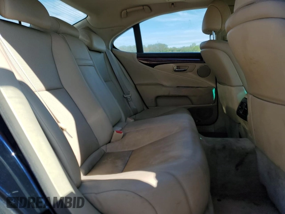 2007 Lexus LS 460 with VIN JTHBL46F575025412, listed as a Copart auction lot 55666625 with 210,568 mi miles and Clean Title. Bid and sale history available at DreamBid. Image 10.