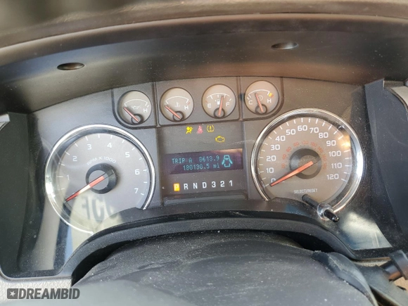 2010 Ford F-150 XL with VIN 1FTEW1C80AFB61202, listed as a Copart auction lot 42870595 with 180,130 mi miles and Salvage Title. Bid and sale history available at carsss.com. Image 9.