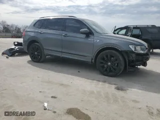 2021 Volkswagen Tiguan SE with VIN 3VV3B7AX3MM116051, listed as a Copart auction lot 47365115 with 25,243 mi miles and Salvage Title. Bid and sale history available at carsss.com. Image 4.
