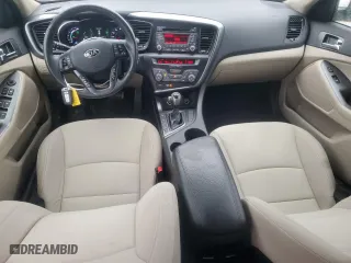 2013 Kia Optima Hybrid EX with VIN KNAGM4AD6D5047809, listed as a Copart auction lot 52002565 with 118,782 mi miles and Clean Title. Bid and sale history available at carsss.com. Image 8.