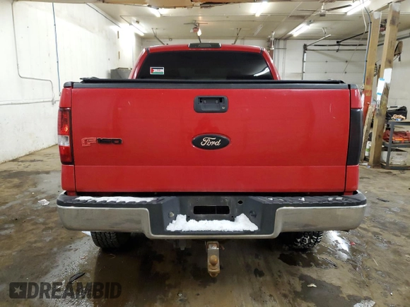 2007 Ford F-150 XLT with VIN 1FTRW14W07FB11908, listed as a Copart auction lot 45978015 with 204,374 mi miles and Clean title. Bid and sale history available at DreamBid. Image 6.