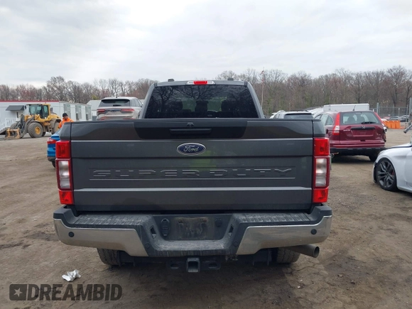 2021 Ford Super Duty F-250 SRW XL with VIN 1FT7X2B63MEC04131, listed as a IAAI auction lot 41864148 with 129,452 mi miles. Bid and sale history available at carsss.com. Image 16.