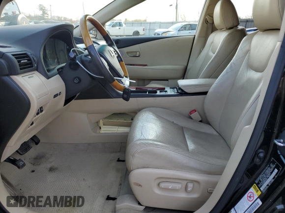2012 Lexus RX 350 z VIN 2T2BK1BA6CC144673, wystawiony jako Copart lot #52417425 z przebiegiem 232 740 mil mil oraz Szkoda całkowita • Salvage title. Historia ofert i sprzedaży dostępna na DreamBid. Obrazek 7.