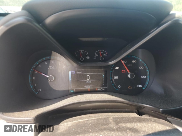 2016 Chevrolet Colorado 4WD LT with VIN 1GCGTCE32G1246319, listed as a Copart auction lot 53429955 with 76,628 mi miles and Salvage title. Bid and sale history available at DreamBid. Image 9.
