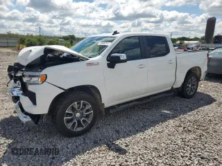 2023 Chevrolet Silverado 1500 LT with VIN 1GCUDDE87PZ305044, listed as a Copart auction lot 70688244 with 26,306 mi miles and Salvage Title. Bid and sale history available at carsss.com. Image 1.