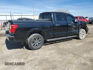 2017 Nissan Titan Pro-4X z VIN 1N6BA1F43HN557633, wystawiony jako Copart lot #46501645 z przebiegiem 94 325 mil mil oraz Szkoda całkowita • Salvage title. Historia ofert i sprzedaży dostępna na DreamBid. Obrazek 3.