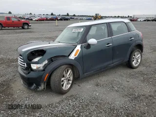 2013 MINI Countryman с VIN WMWZB3C50DWM07262, выставлен на аукционе Copart как лот 64856395 с пробегом Не указан миль и Списание • Salvage title. История ставок и продаж доступна на DreamBid. Изображение 1.