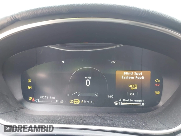 2019 Lincoln Nautilus Reserve with VIN 2LMPJ8LP5KBL32374, listed as a IAAI auction lot 42219316 with 48,276 mi miles and . Bid and sale history available at DreamBid. Image 7.