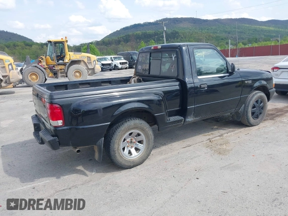 2000 Ford Ranger XL with VIN 1FTYR10C2YTA36906, listed as a IAAI auction lot 42142057 with 160,190 mi miles. Bid and sale history available at carsss.com. Image 4.