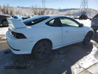 2005 Acura RSX with VIN JH4DC54845S007906, listed as a Copart auction lot 87666505 with 189,276 mi miles and Salvage title. Bid and sale history available at DreamBid. Image 3.