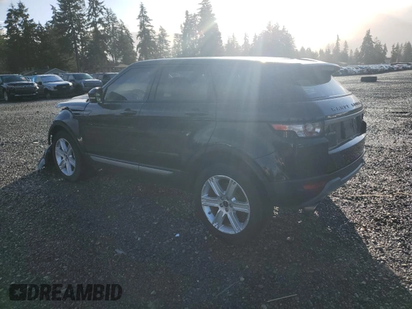 2012 Land Rover Range Rover Evoque Pure Premium with VIN SALVR2BG0CH676934, listed as a Copart auction lot 85384034 with 92,151 mi miles and Salvage Title. Bid and sale history available at carsss.com. Image 2.