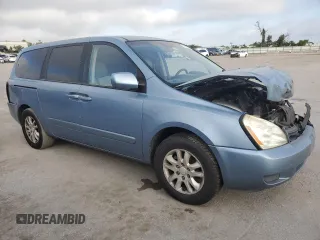2006 Kia Sedona LX with VIN KNDMB233866043536, listed as a Copart auction lot 74876814 with 193,513 mi miles and Salvage Title. Bid and sale history available at carsss.com. Image 4.