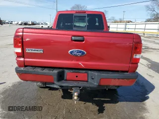 2011 Ford Ranger XLT with VIN 1FTLR4FE3BPA24249, listed as a Copart auction lot 51468375 with 126,371 mi miles and Salvage Title. Bid and sale history available at carsss.com. Image 6.